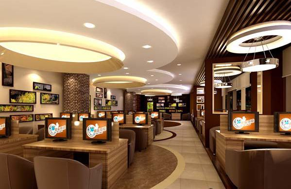 網吧裝修小技巧，教你三招花最少的錢達到最好(圖1)