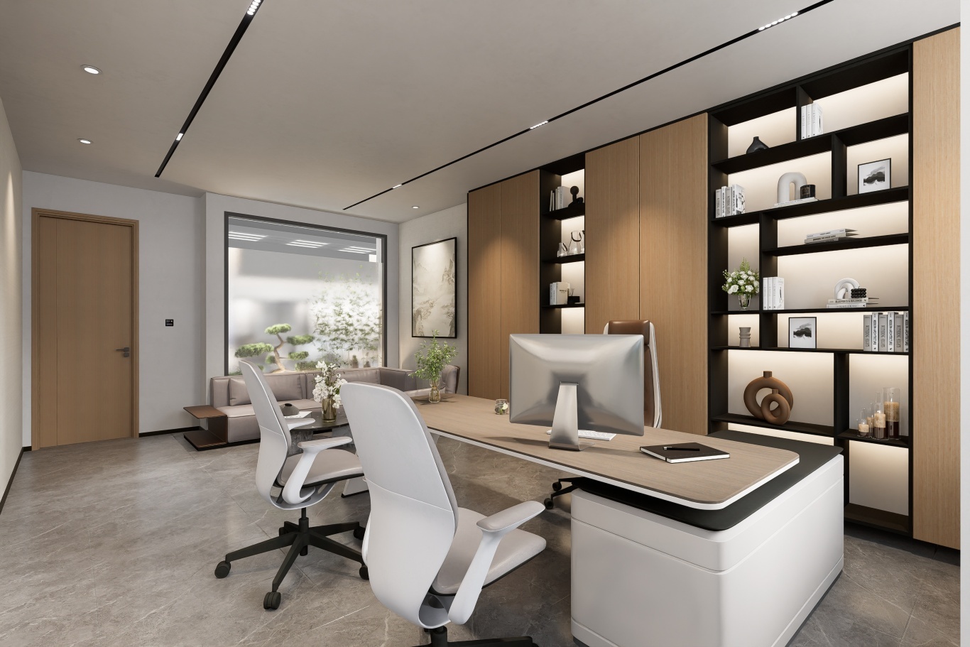 【設計案例】普照國康醫藥辦公室項目概念設計——以空間敘事，筑品牌基因(圖39)