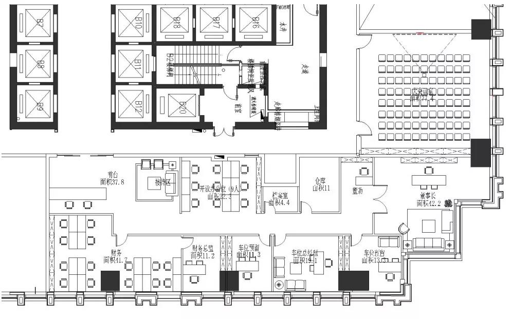 現代簡約辦公室設計 詮釋高端大氣之美(圖1) 現代簡約辦公室設計 詮釋高端大氣之美(圖1)